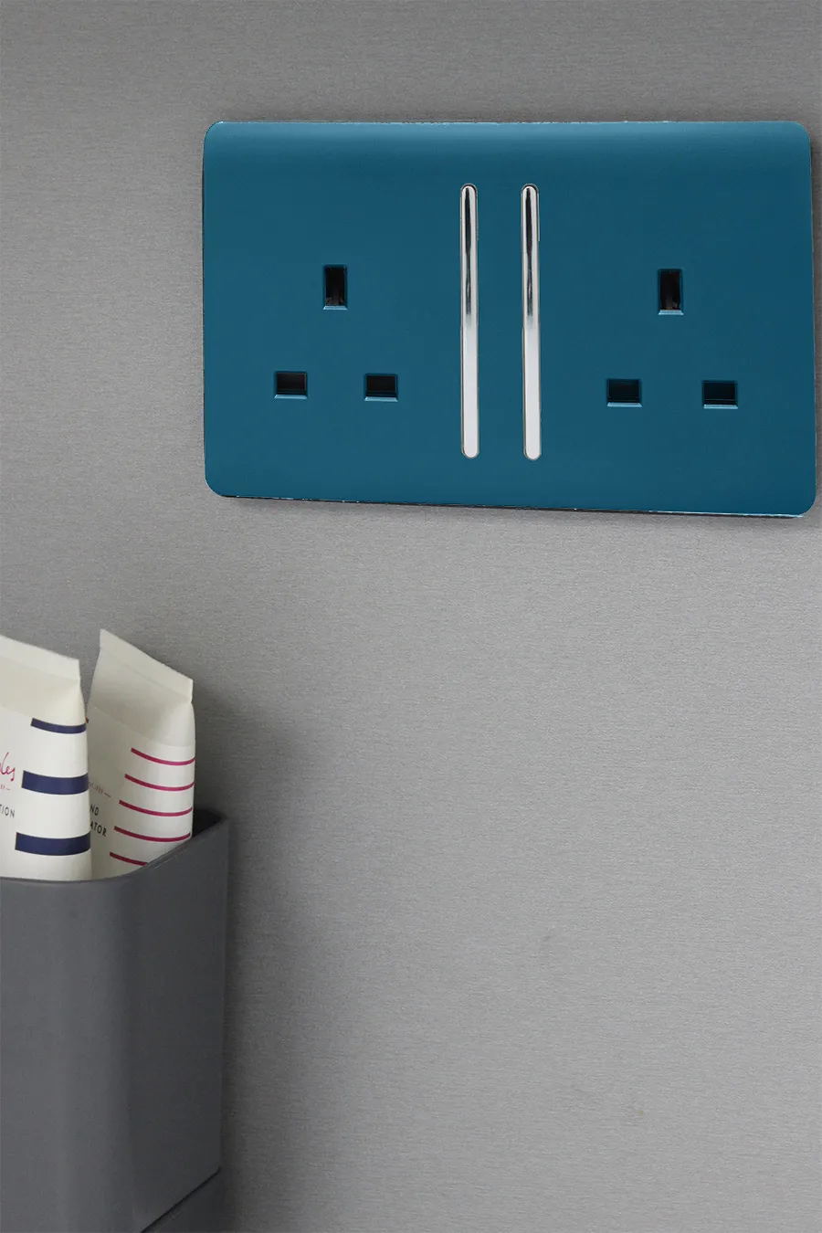 2 Gang 13Amp Long Switched Double Socket Midnight Blue ART-SKT213LMD  Trendi Midnight Blue